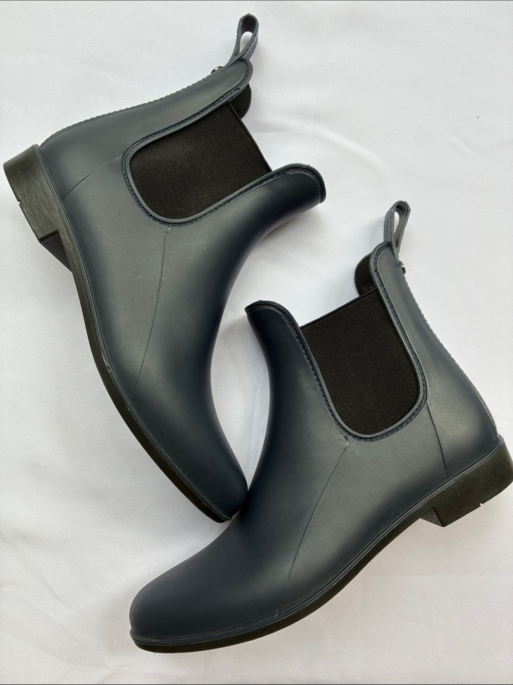 Navy Chelsea waterproof Rain Boots